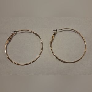 Elegant Gold Hoop Earrings